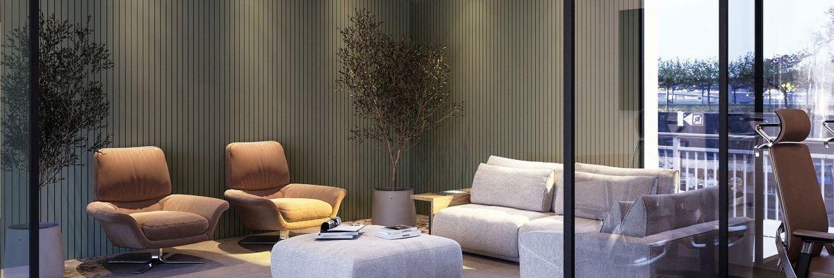 Painel Ripado Laminado Linha Play - Meu Rodapé