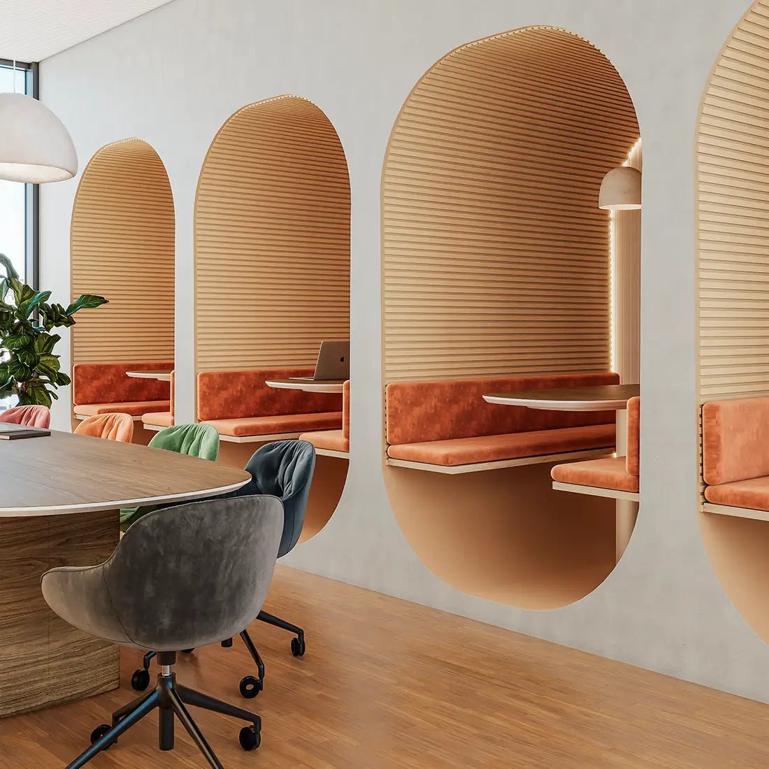 Painel Ripado Laminado de EVA Autocolante | Linha Madeto | Meu Rodapé