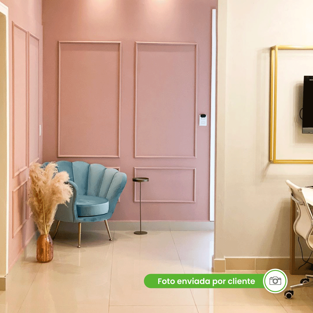 Rodameio Moldura Boiserie de EVA Autocolante | RM61