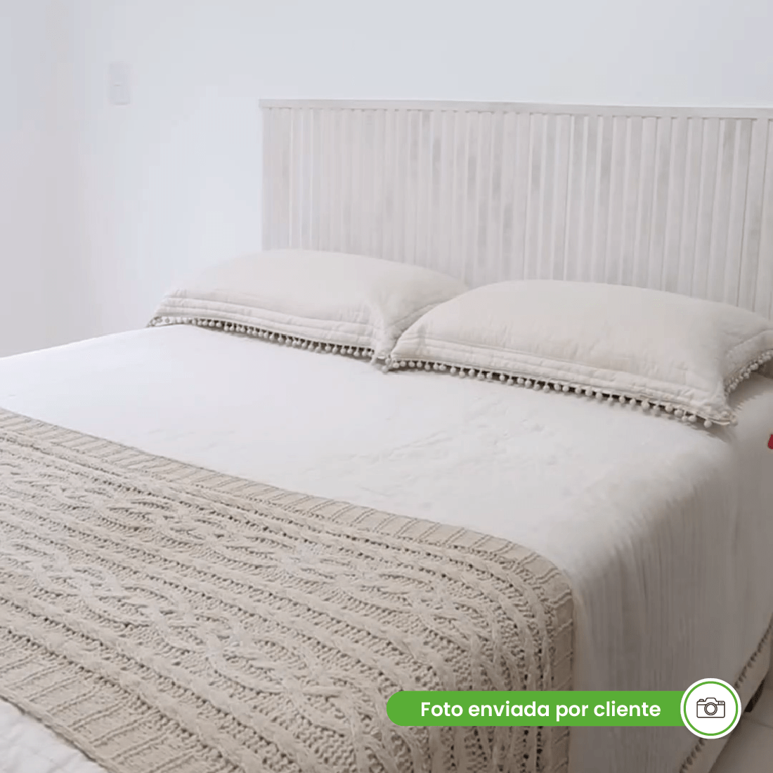 Kit Cabeceira Painel Ripado Autocolante | Linha Urban