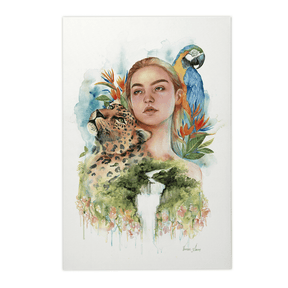 Quadro Decorativo Mãe Natureza | Vanessa Soares