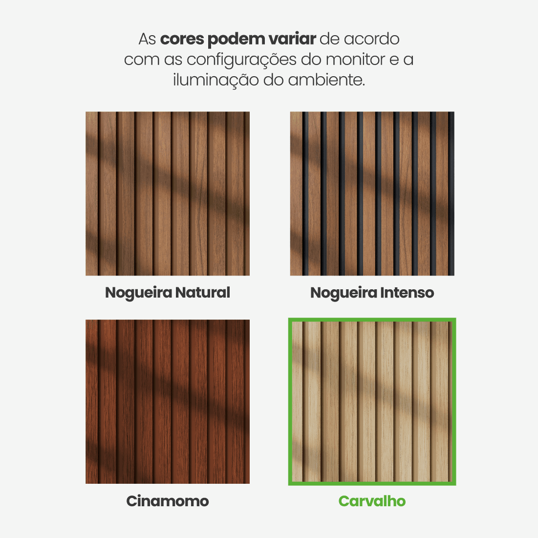 Painel Ripado Laminado de EVA Autocolante | Linha Madeto | Meu Rodapé