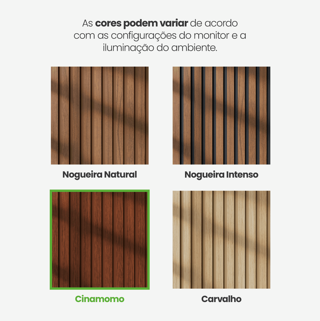 Painel Ripado Laminado de EVA Autocolante | Linha Madeto | Meu Rodapé