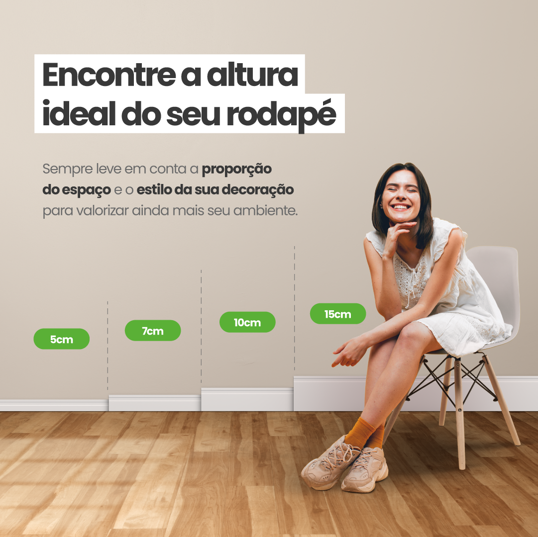 Rodapé de EVA Autocolante | RP16