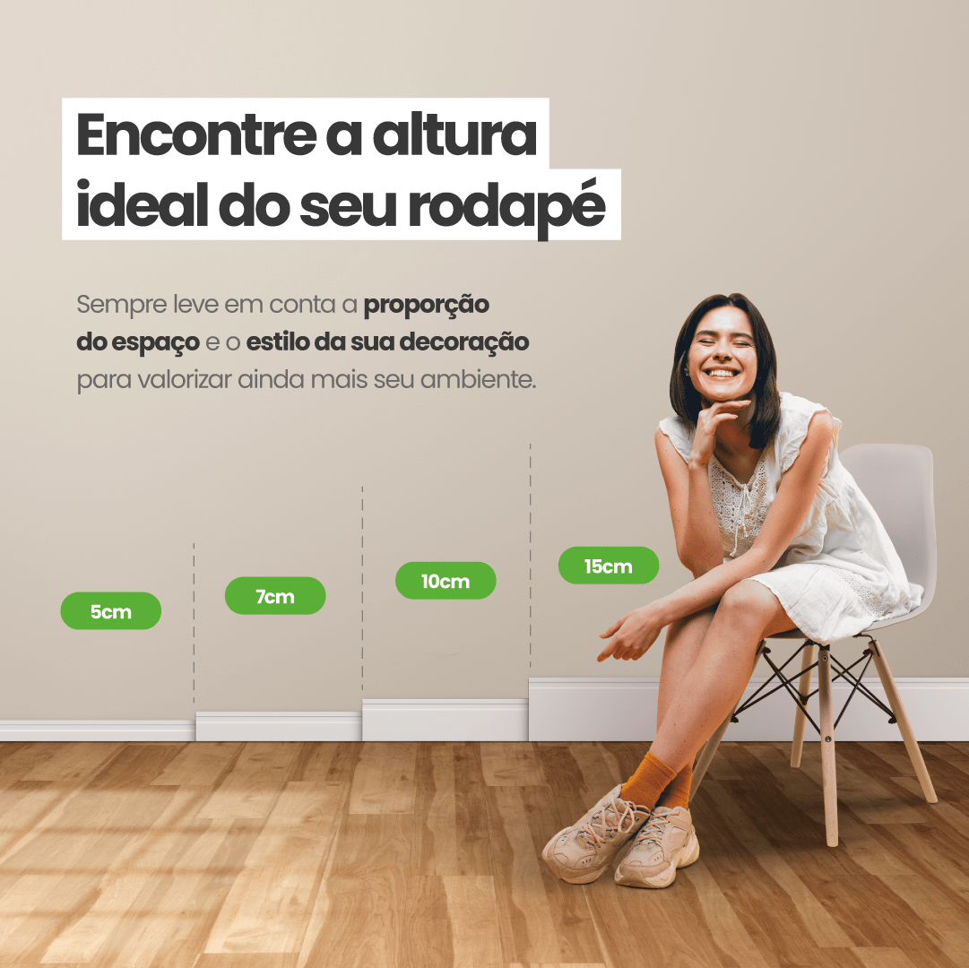 Rodapé de EVA Autocolante | RP16