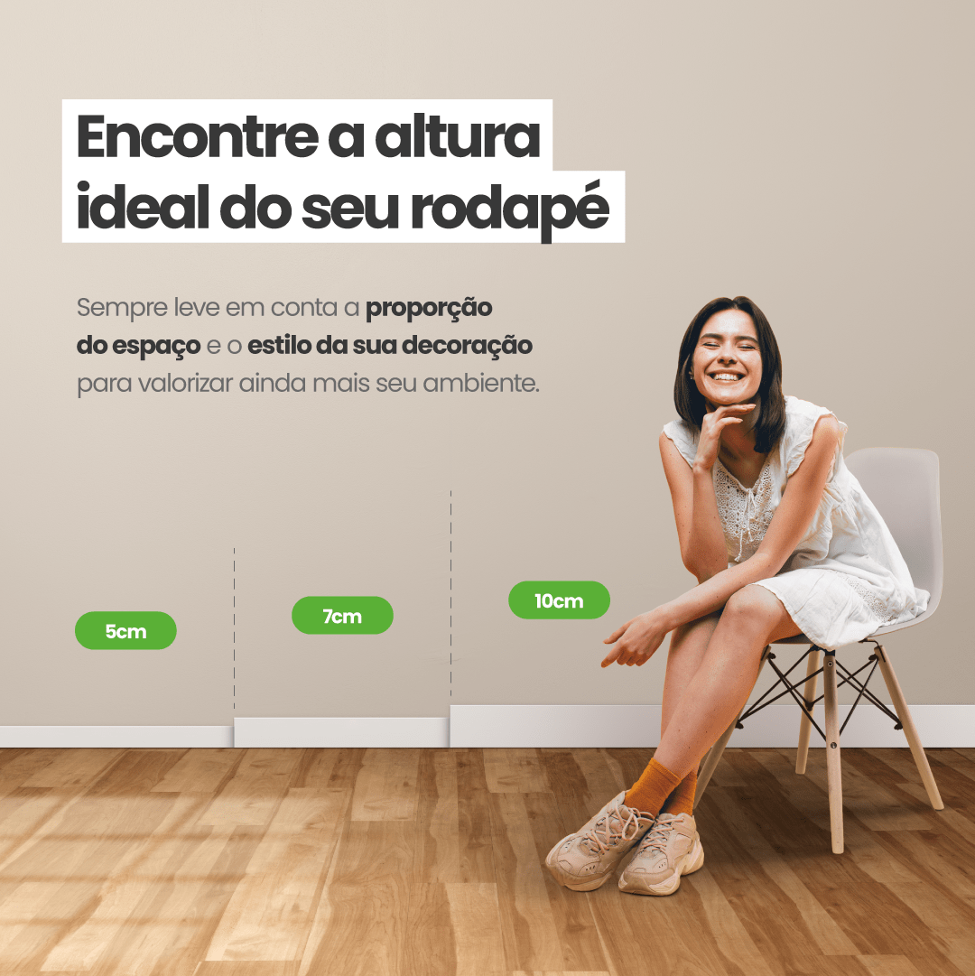 Rodapé de EVA Autocolante | RP43