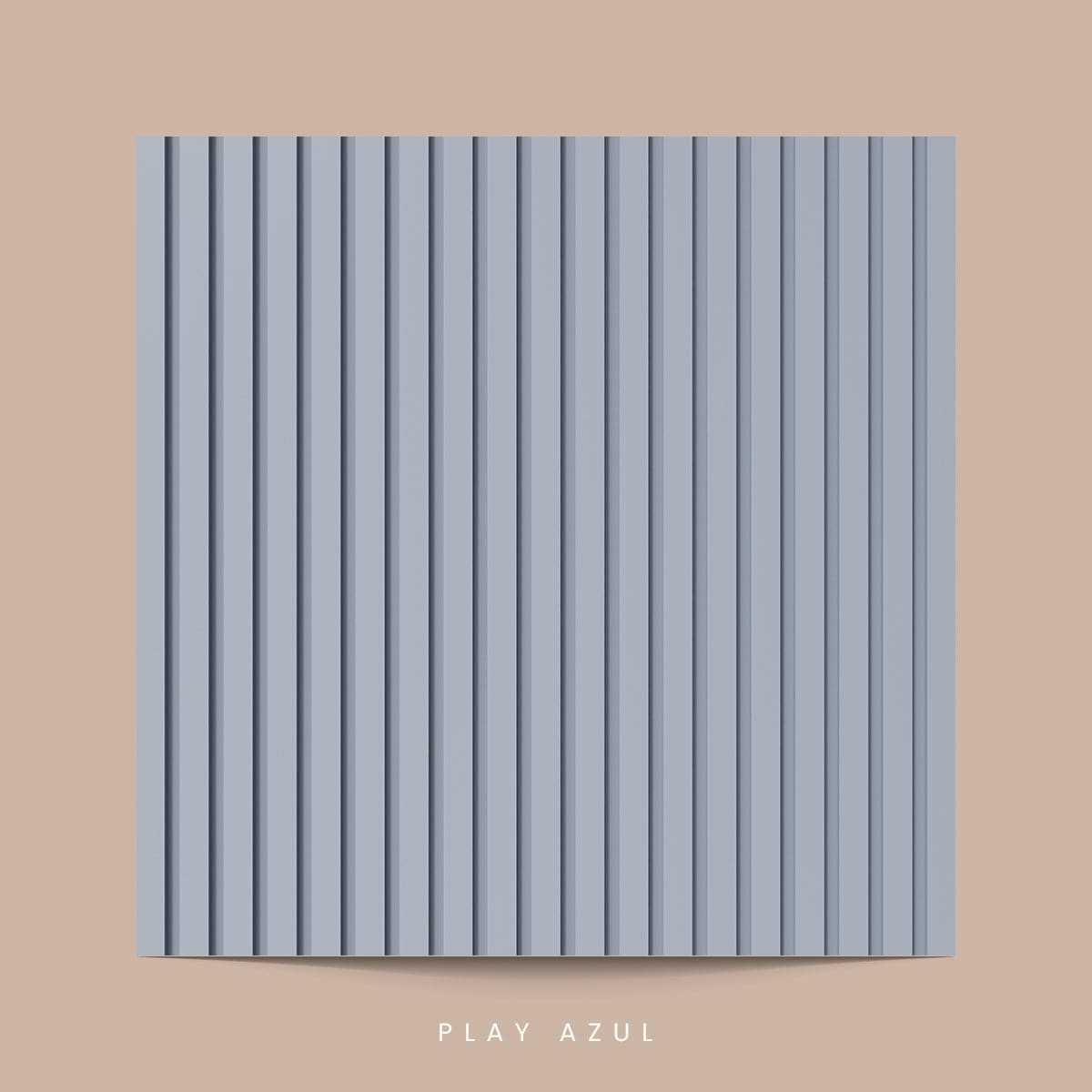 Painel Ripado Laminado de EVA Autocolante | Linha Play