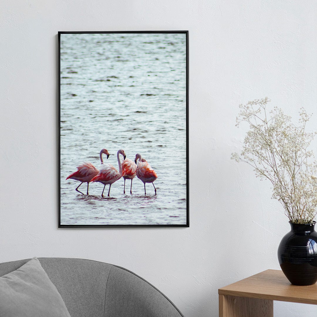 Quadro Decorativo Flamingo | Crônicas na Bagagem
