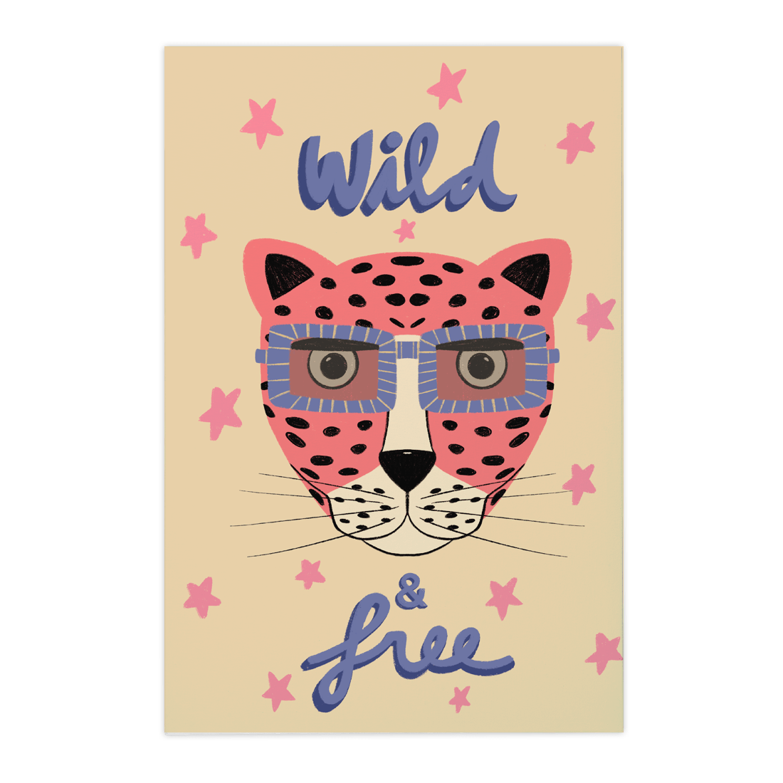 Quadro Decorativo Wild & Free 1 | Gabi Thomeu