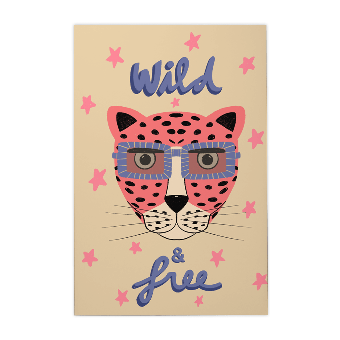 Quadro Decorativo Wild & Free 1 | Gabi Thomeu