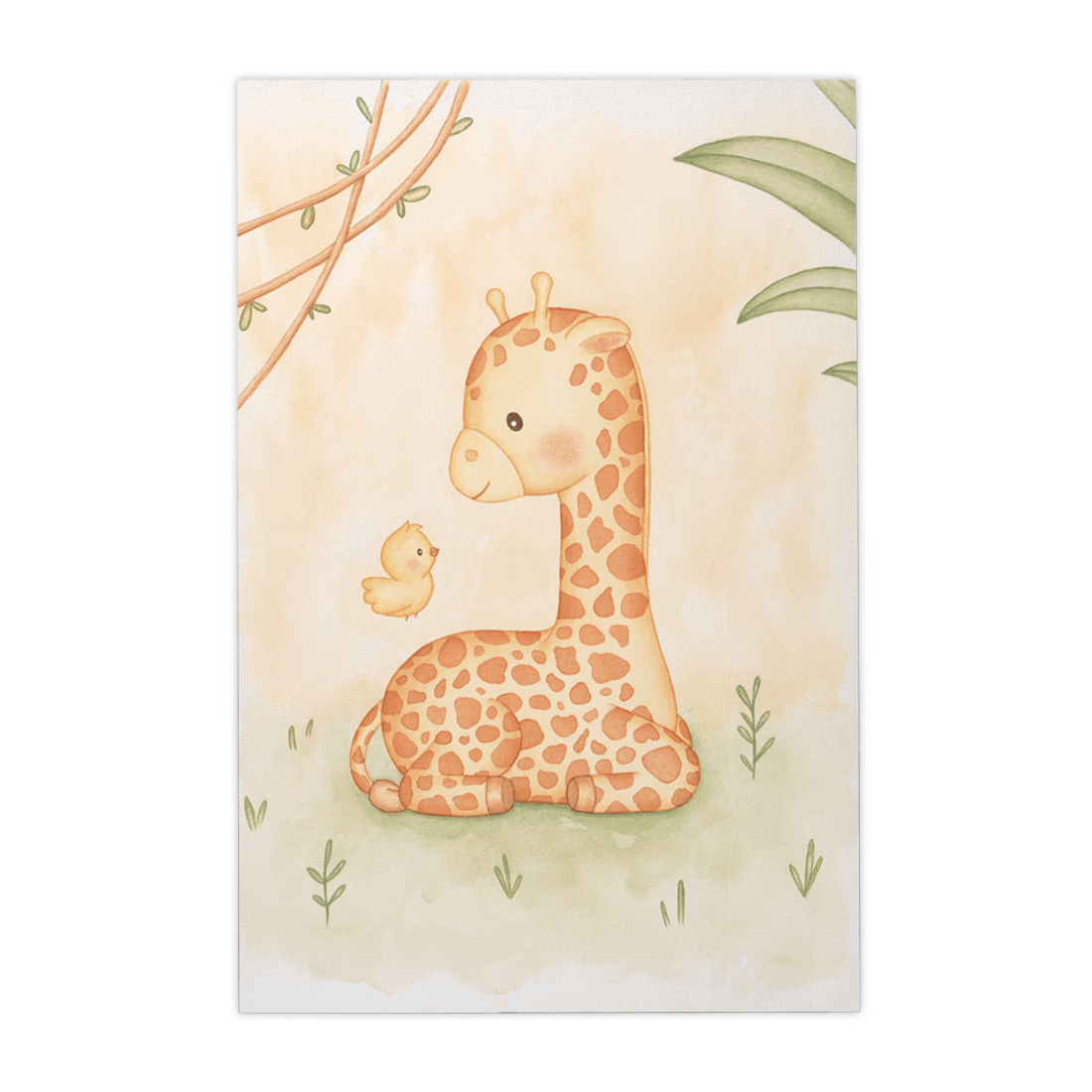 Quadro Decorativo Girafa | Daiane Barbosa