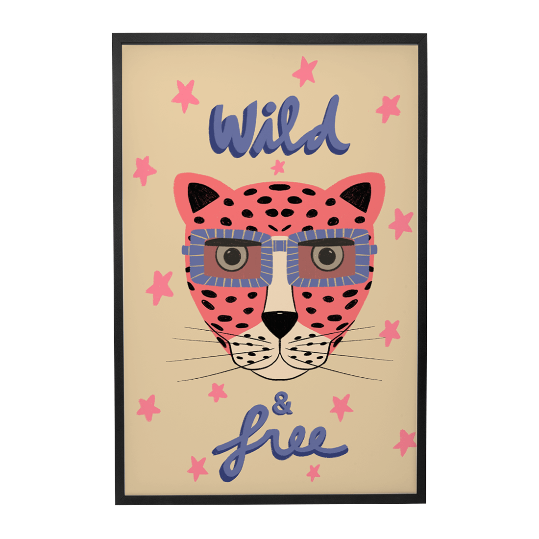 Quadro Decorativo Wild & Free 1 | Gabi Thomeu