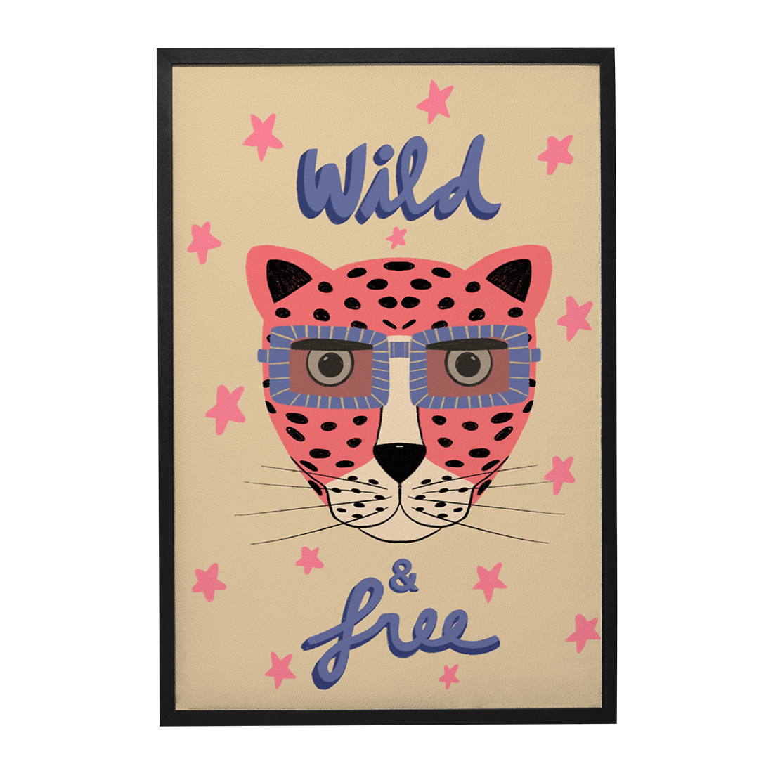 Quadro Decorativo Wild & Free 1 | Gabi Thomeu