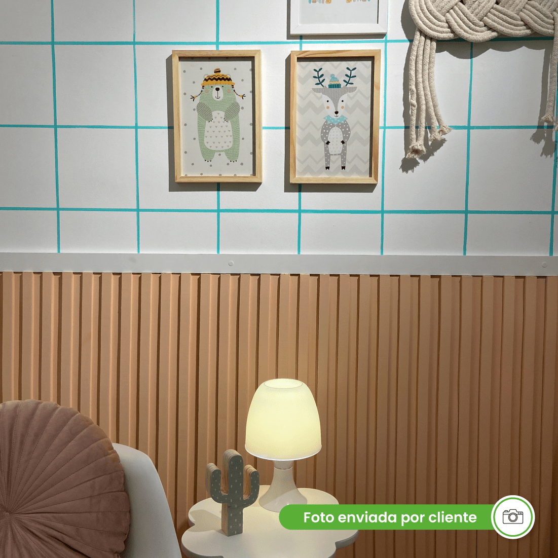 Painel Ripado de EVA Autocolante | RT601