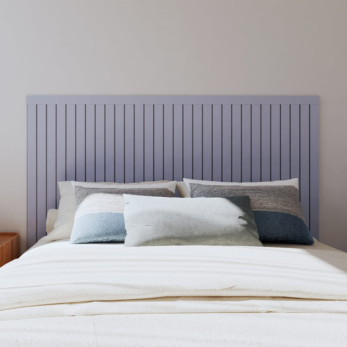 Kit Cabeceira Painel Ripado | Linha Play + - Meu Rodapé