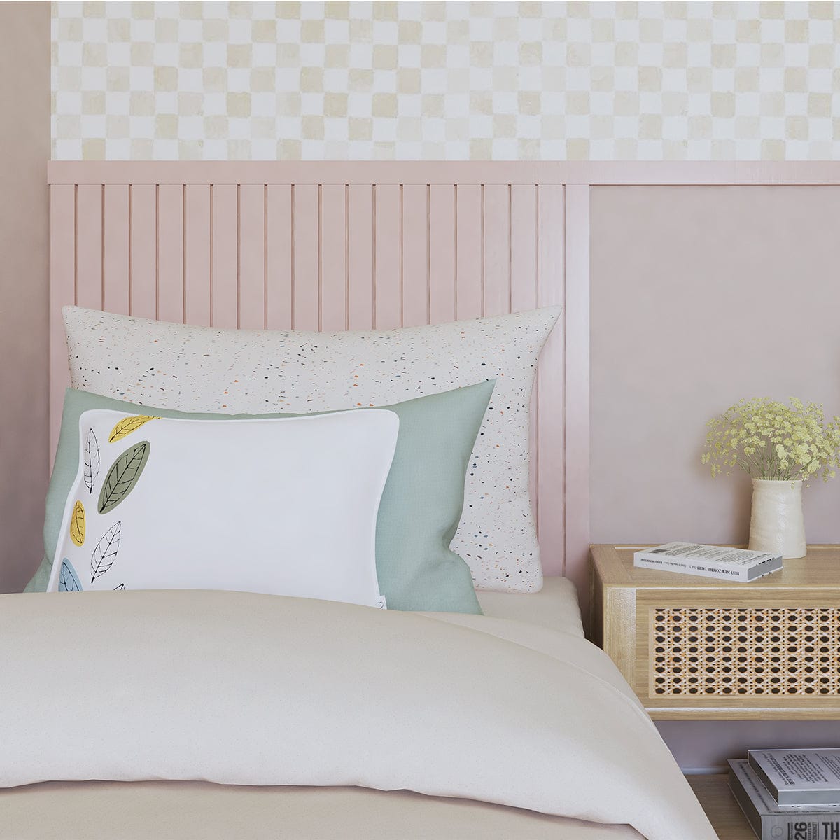 Kit Cabeceira Painel Ripado | Linha Play + - Meu Rodapé