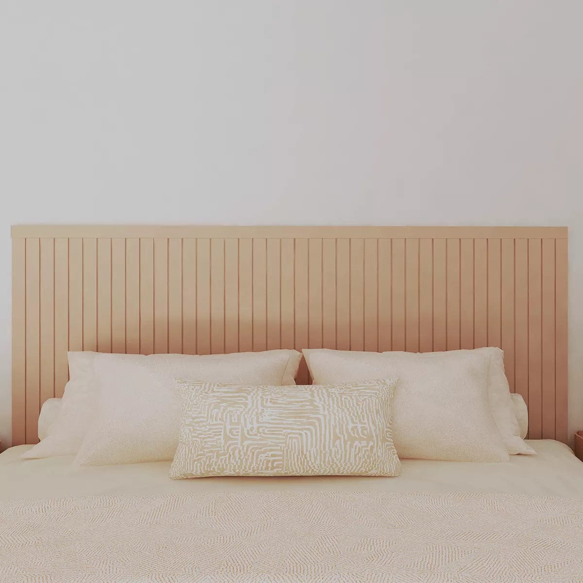 Kit Cabeceira Painel Ripado | Linha Play + - Meu Rodapé