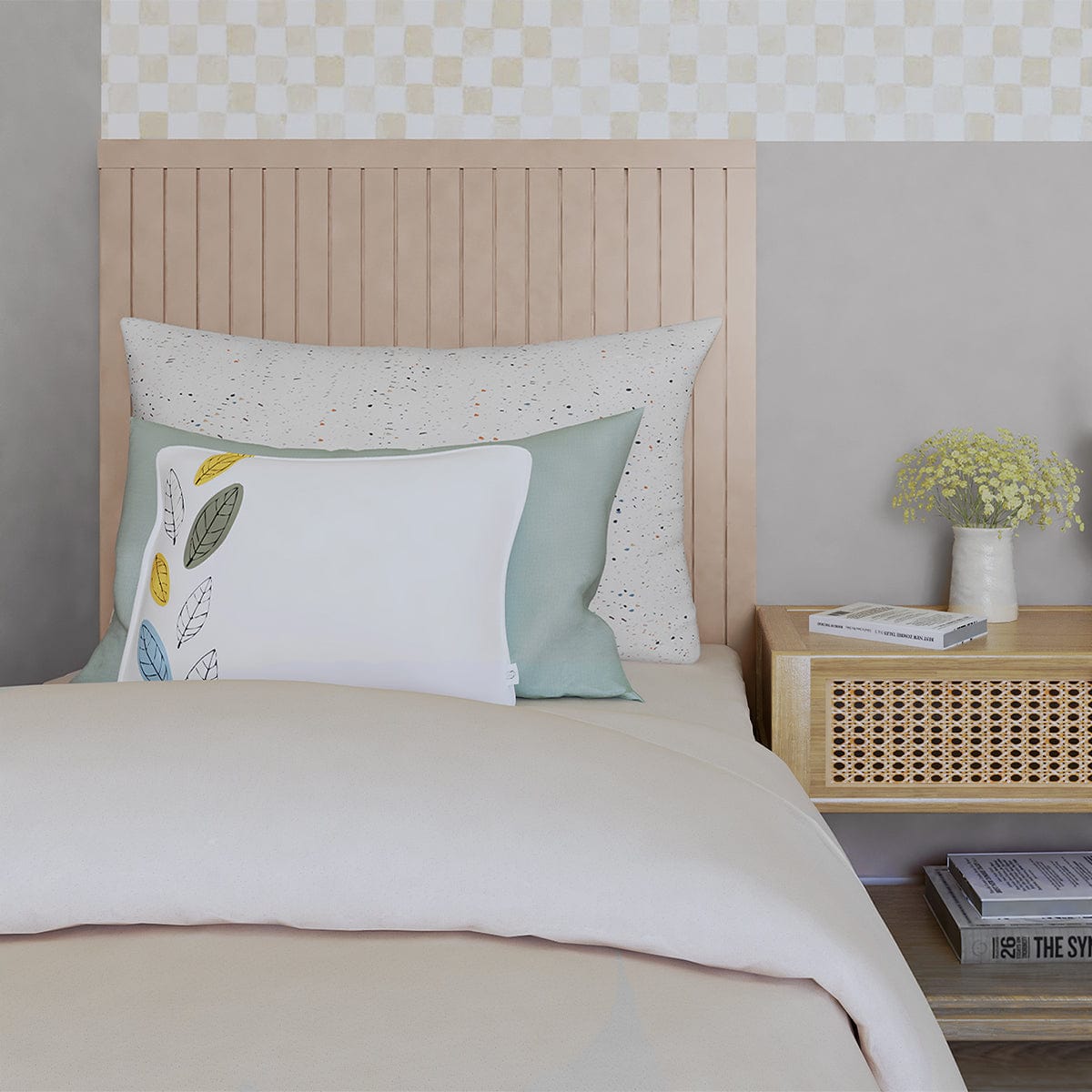 Kit Cabeceira Painel Ripado | Linha Play + - Meu Rodapé