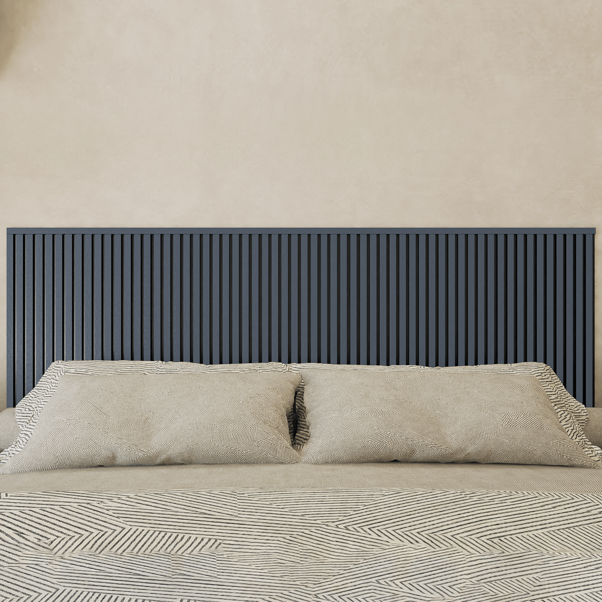 Kit Cabeceira Painel Ripado | Linha Urban - Meu Rodapé