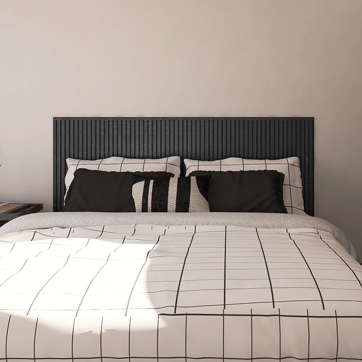 Kit Cabeceira Painel Ripado | Linha Urban - Meu Rodapé