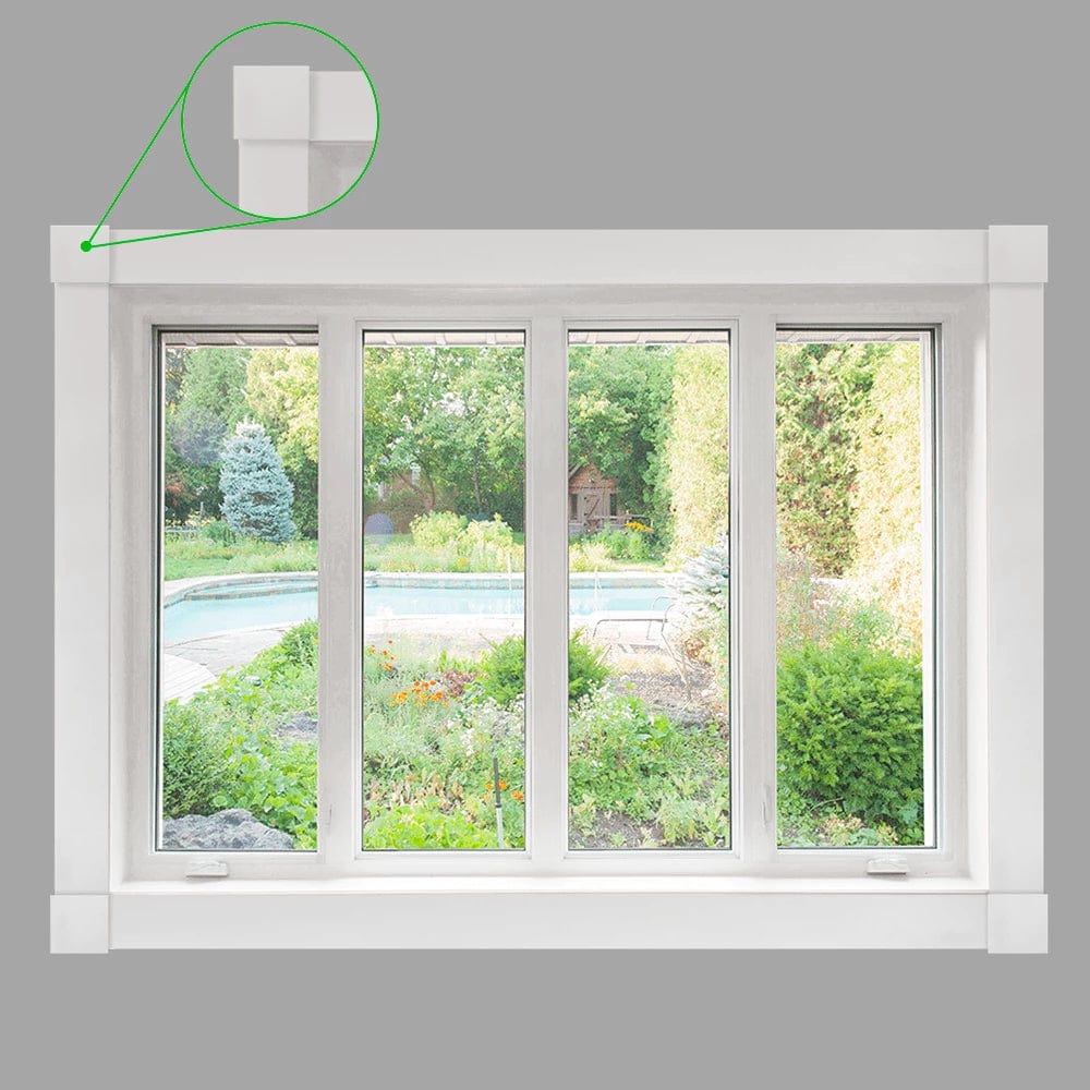 Kit Rosetas para Janela - Meu Rodapé