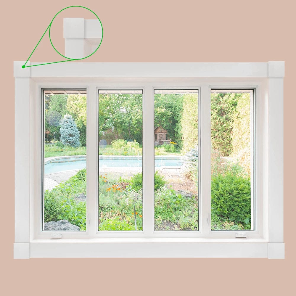 Kit Rosetas para Janela - Meu Rodapé