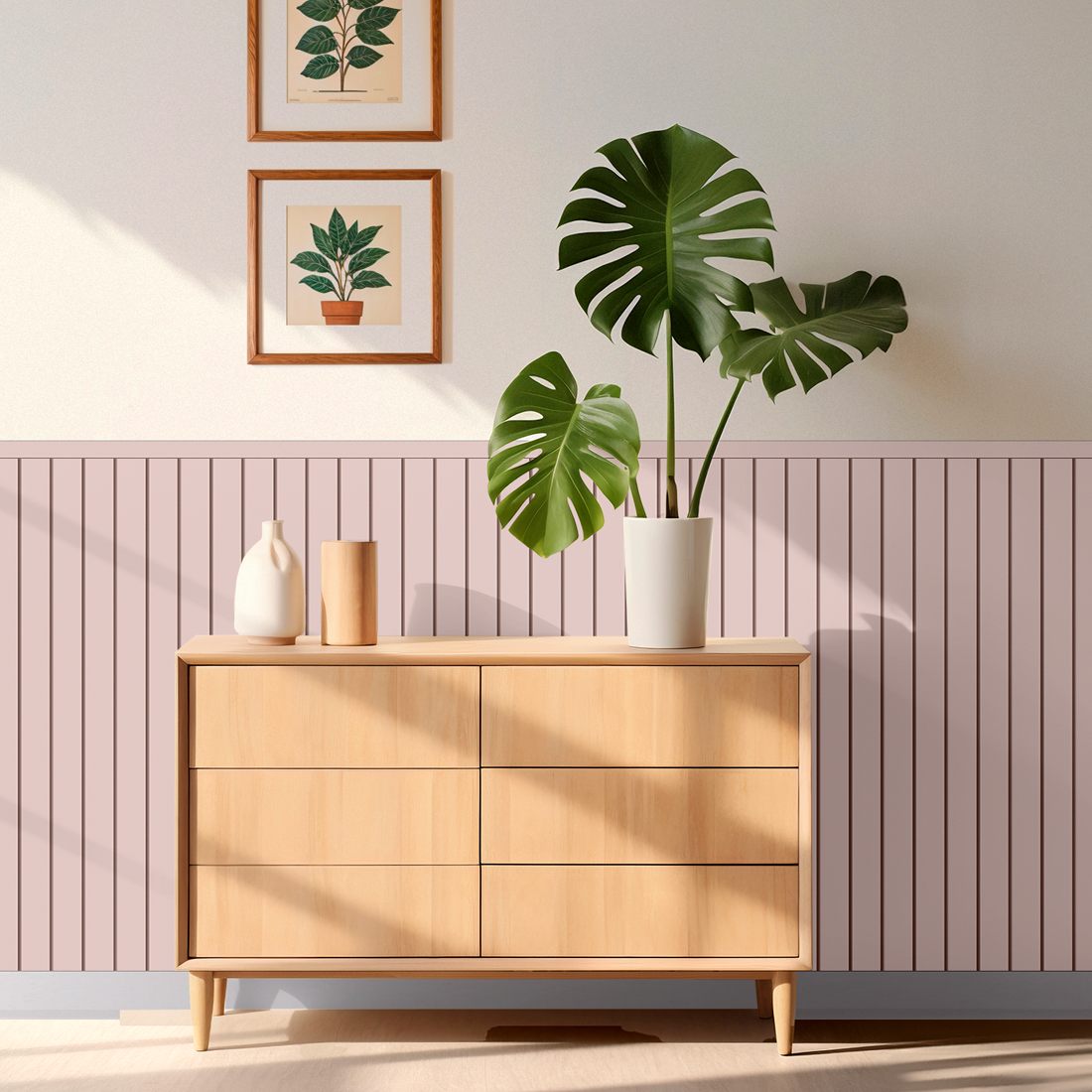 Painel Ripado Laminado Meia Parede | Linha Play +