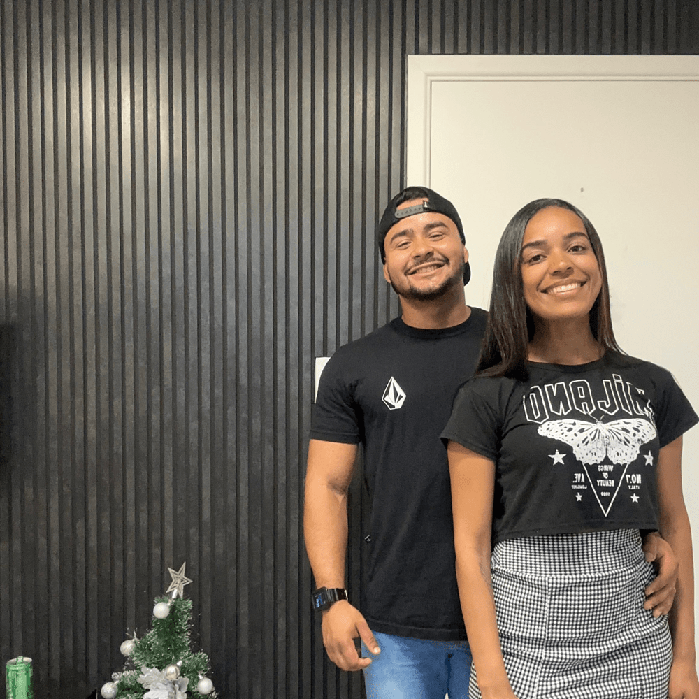 Painel Ripado Laminado de EVA Autocolante | Linha Urban - Meu Rodapé