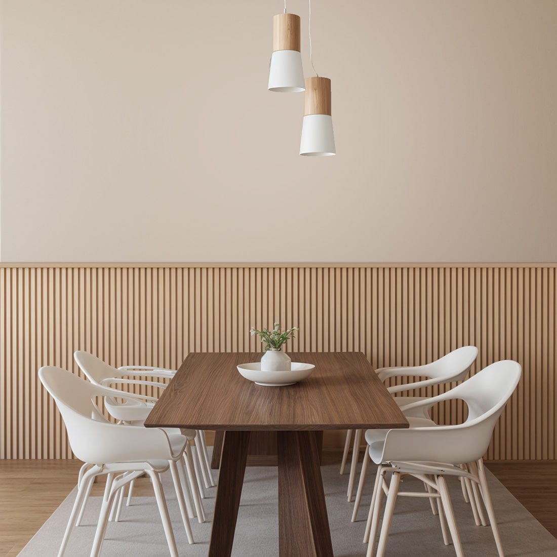 Painel Ripado Laminado Meia Parede | Linha Madeto - Meu Rodapé