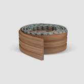 Painel Ripado Laminado Meia Parede | Linha Madeto - Meu Rodapé