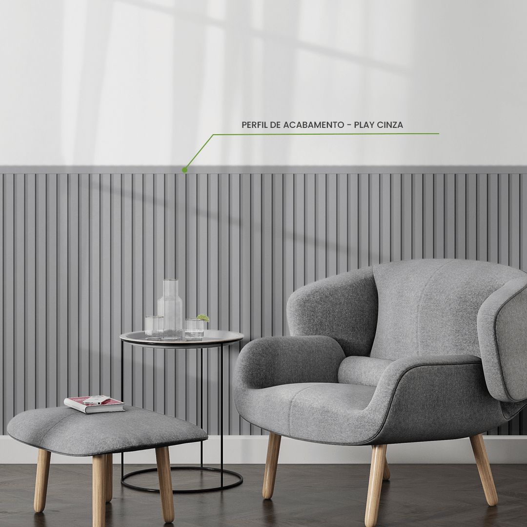 Perfil de Acabamento | Linha Play - Meu Rodapé