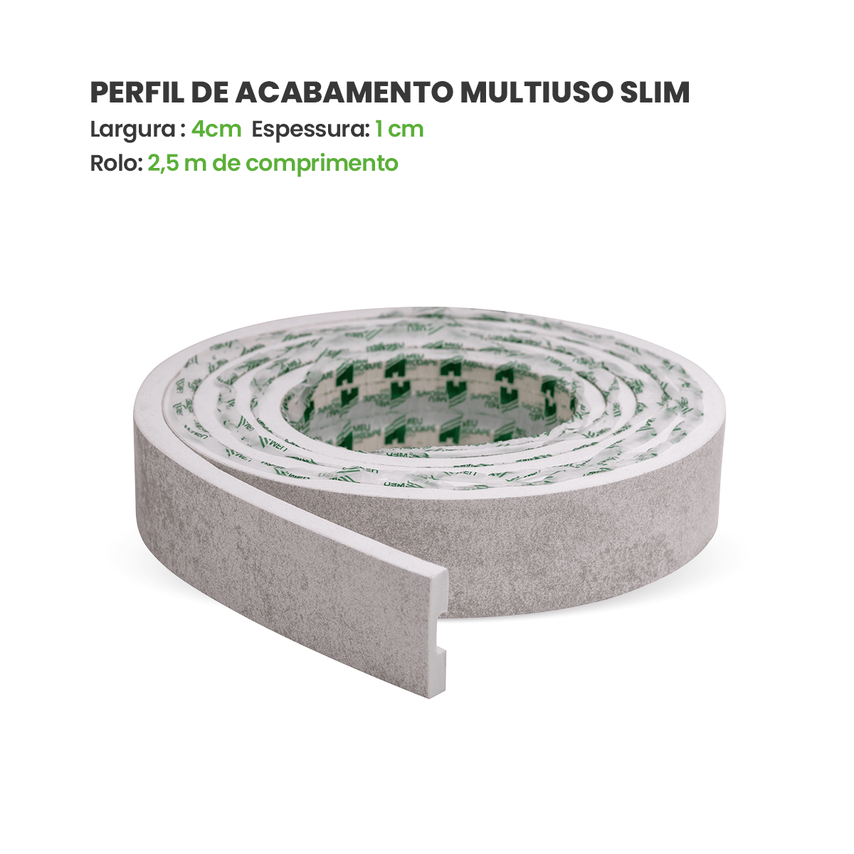 Perfil de Acabamento | Linha Urban+ - Meu Rodapé