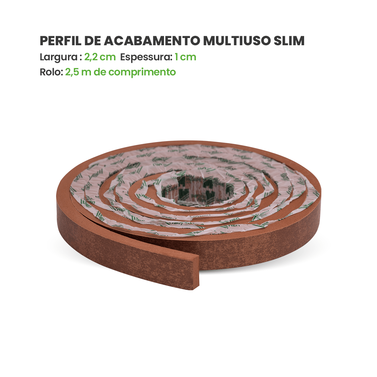 Perfil de Acabamento Painel Ripado | Linha Urban - Meu Rodapé