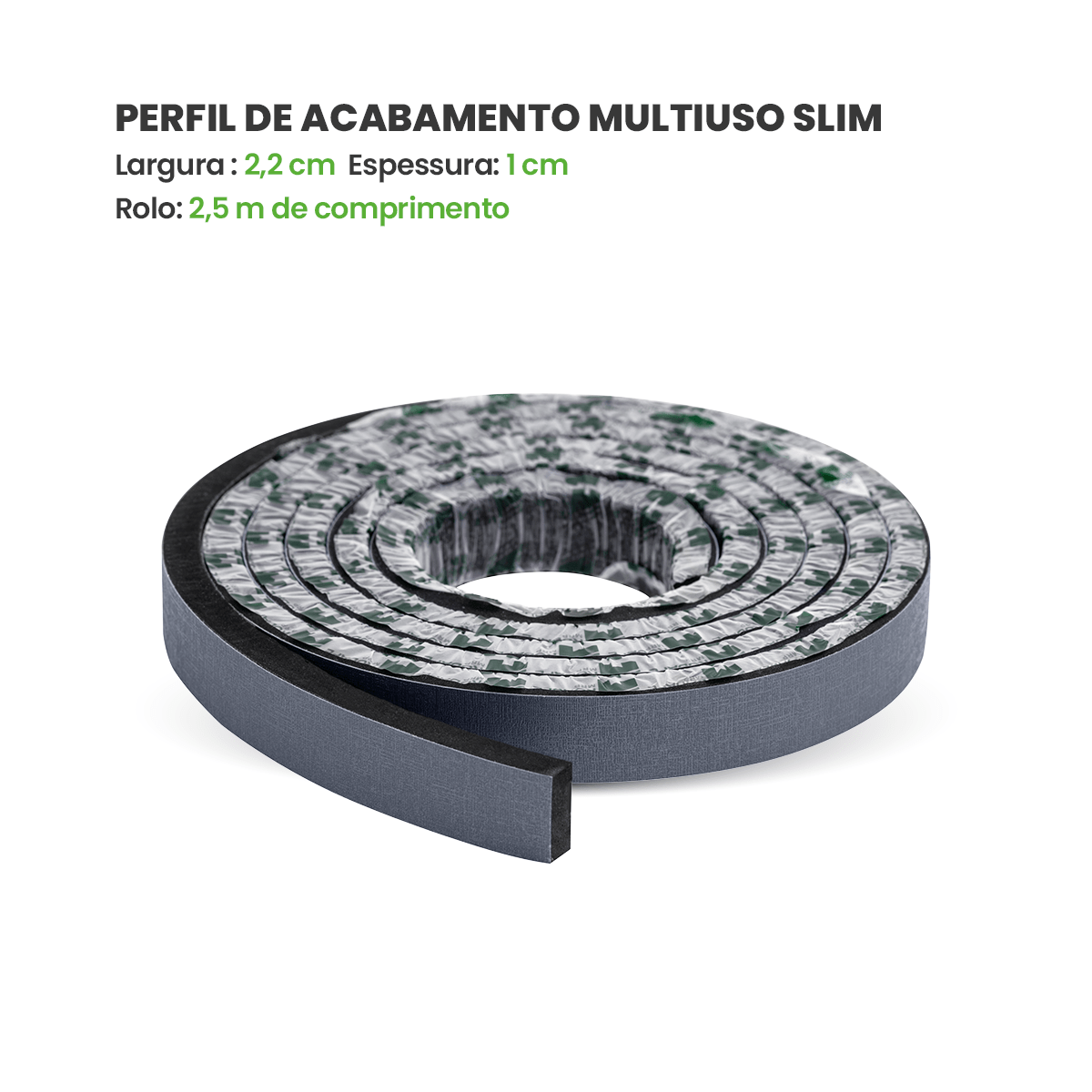 Perfil de Acabamento Painel Ripado | Linha Urban - Meu Rodapé