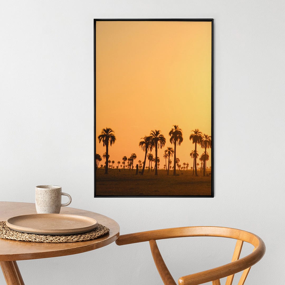 Quadro Decorativo Pôr do Sol | Crônicas na Bagagem