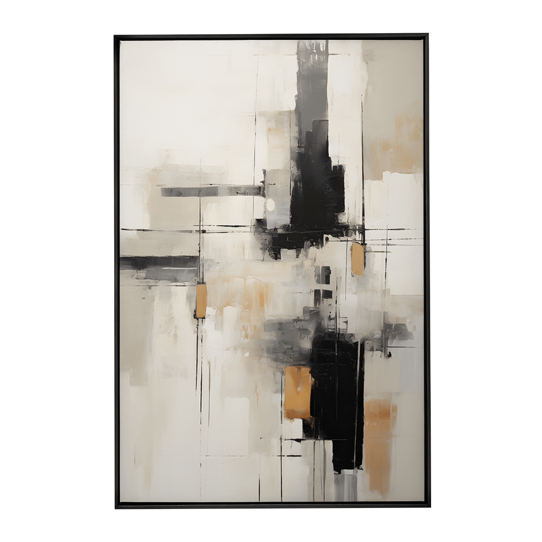 Quadro Decorativo Abstrato Wabi - Sabi 12 | Uillian Rius - Meu Rodapé