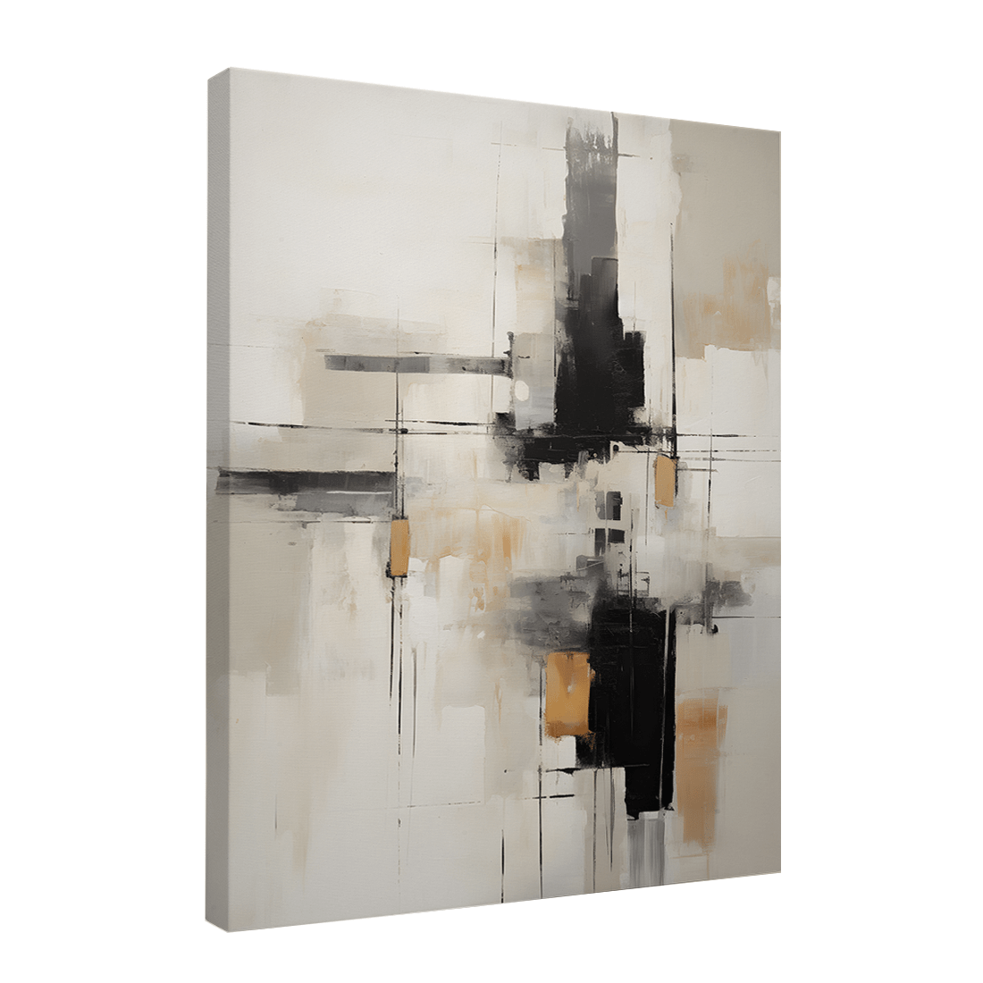 Quadro Decorativo Abstrato Wabi - Sabi 12 | Uillian Rius - Meu Rodapé