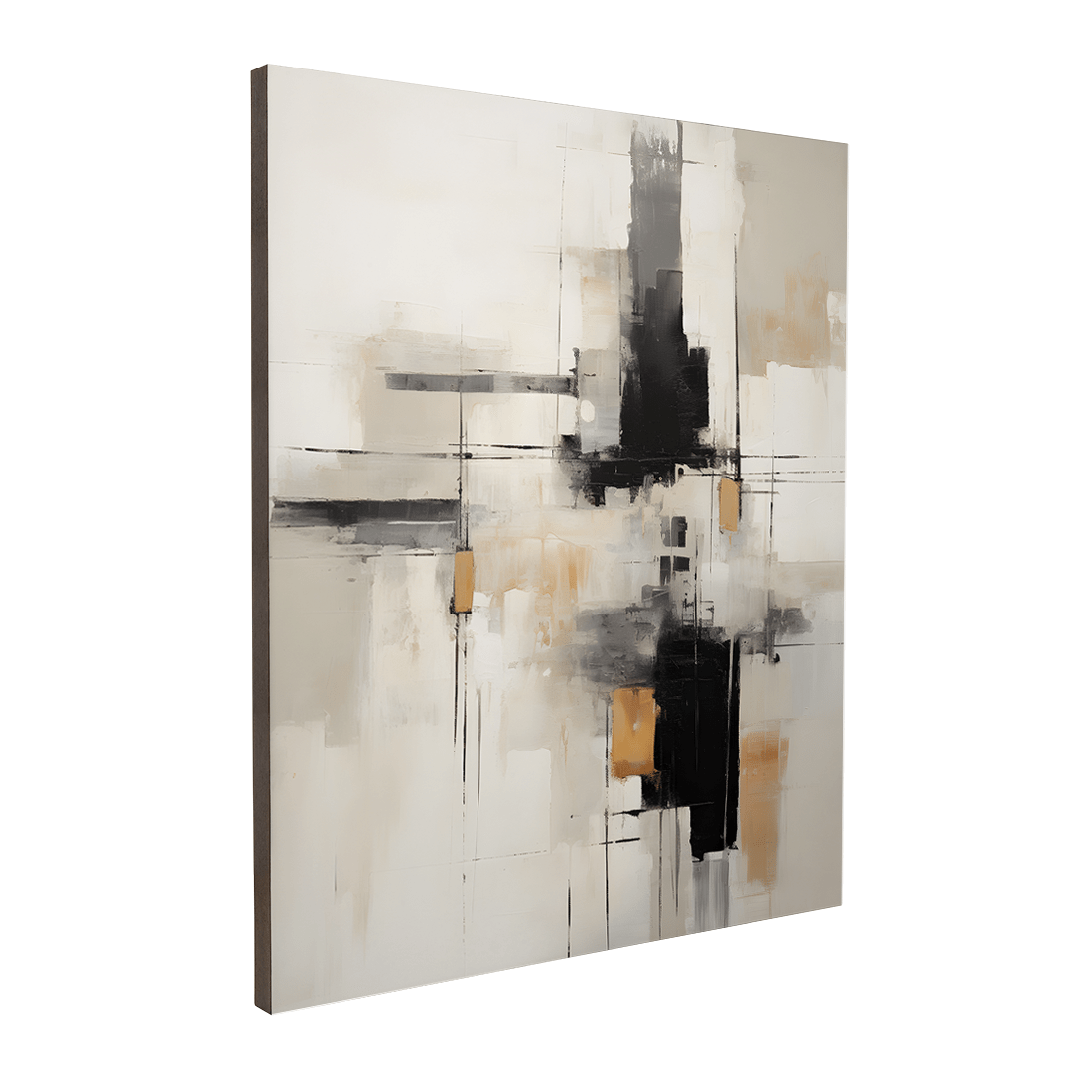 Quadro Decorativo Abstrato Wabi - Sabi 12 | Uillian Rius - Meu Rodapé