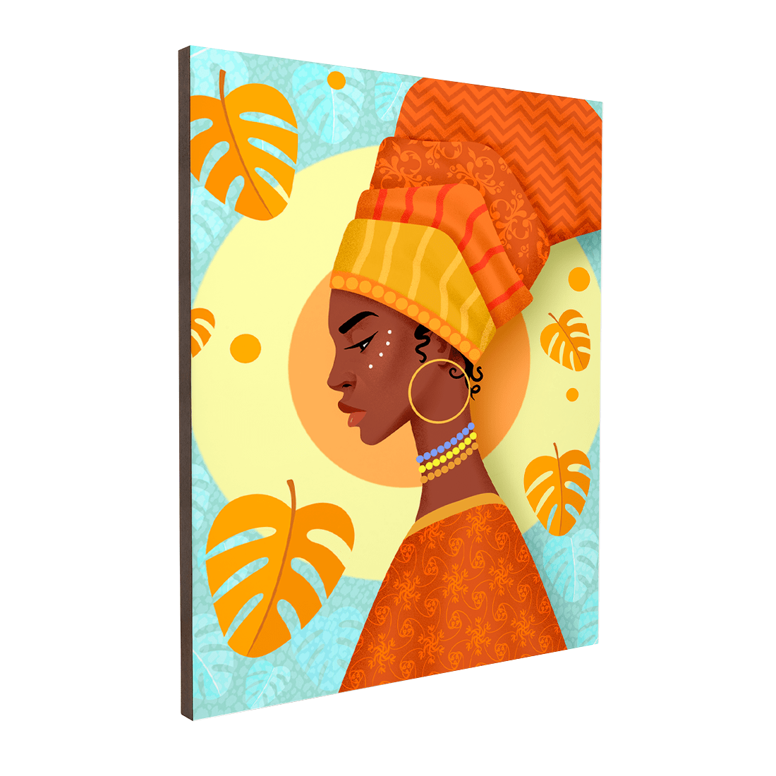 Quadro Decorativo Africana | Francisco Veiga - Meu Rodapé