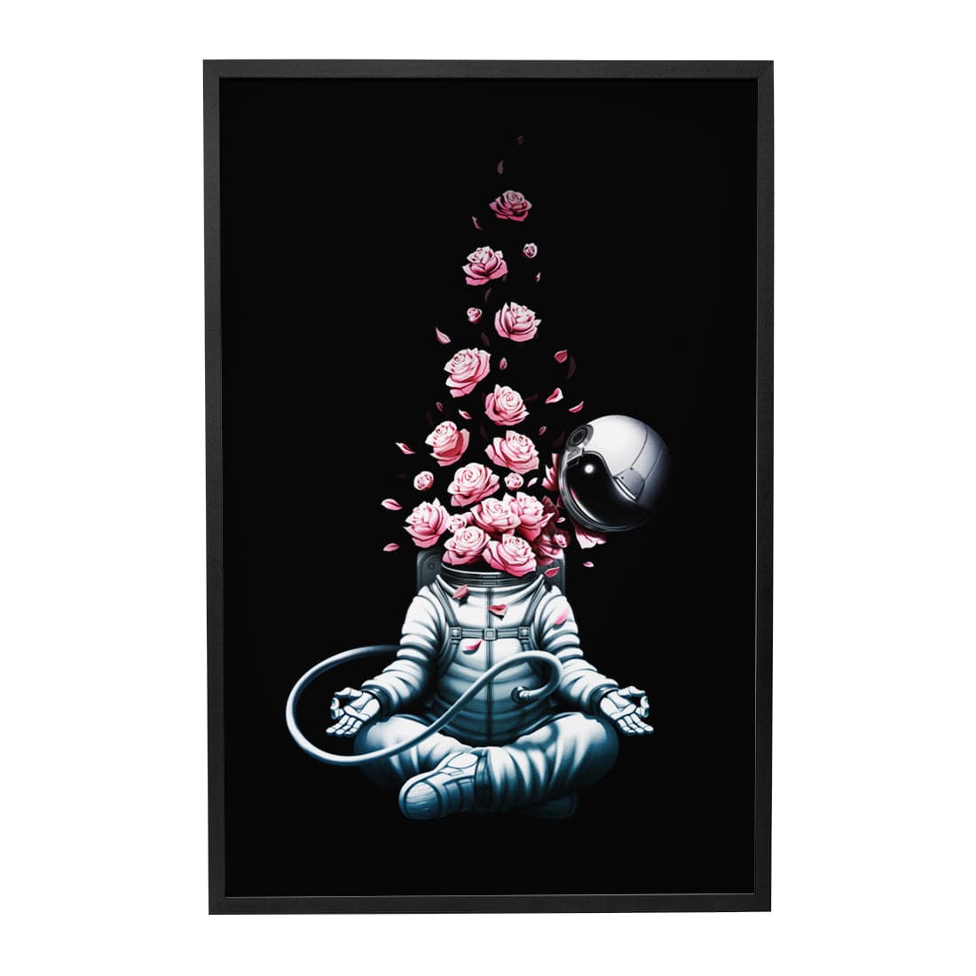 Quadro Decorativo Astro Meditation Roses | Tobias Fonseca - Meu Rodapé