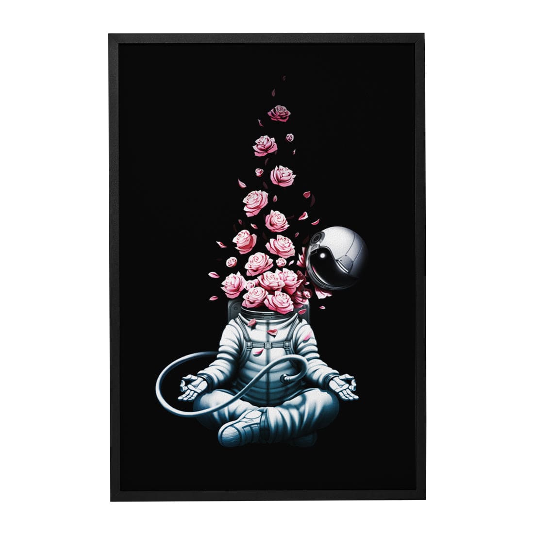 Quadro Decorativo Astro Meditation Roses | Tobias Fonseca - Meu Rodapé