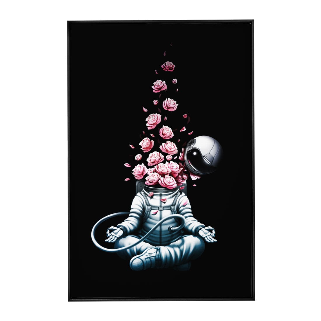 Quadro Decorativo Astro Meditation Roses | Tobias Fonseca - Meu Rodapé