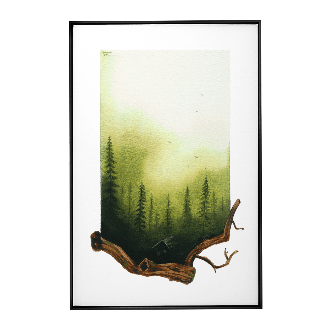Quadro Decorativo Calmaria | Ton Luiz - Meu Rodapé
