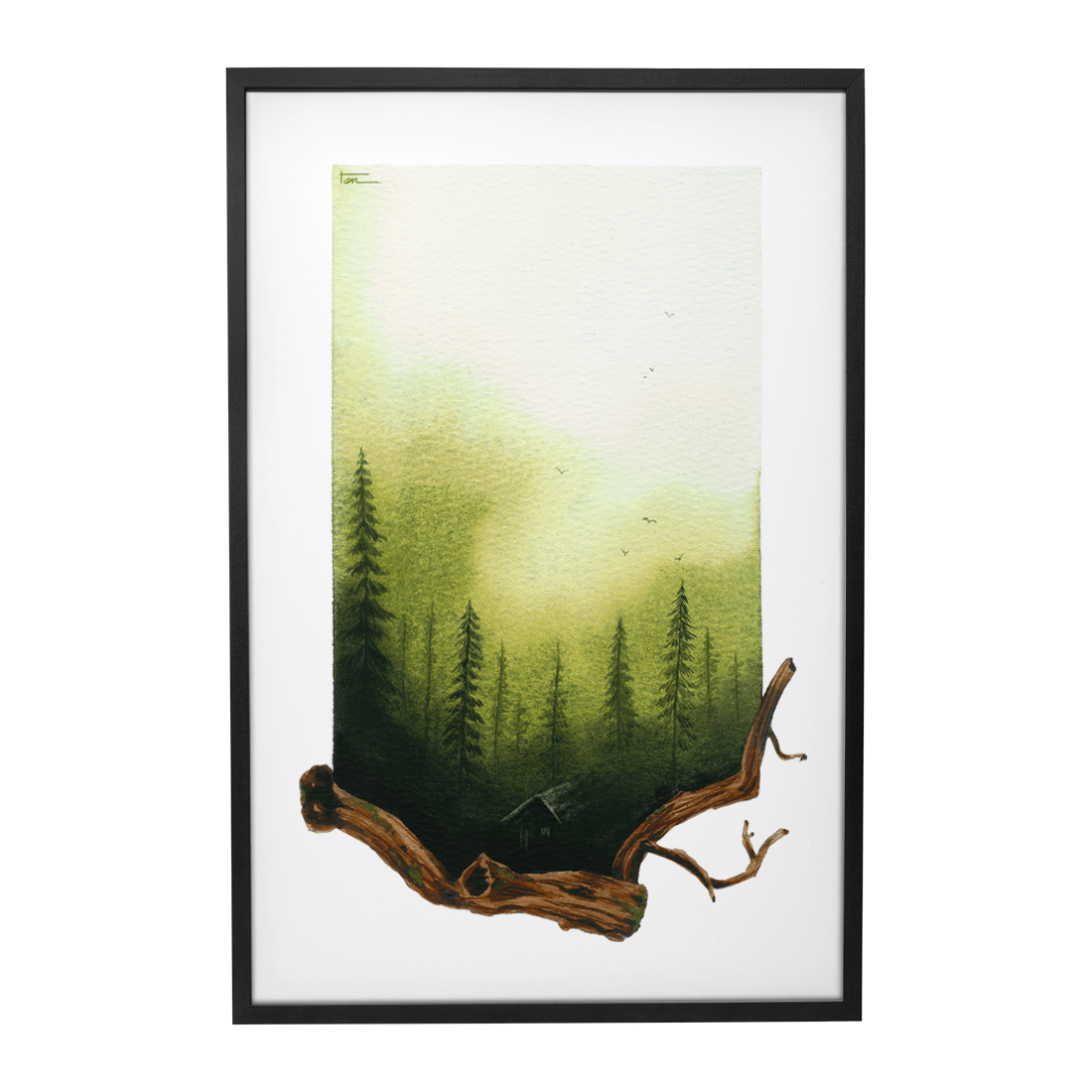 Quadro Decorativo Calmaria | Ton Luiz - Meu Rodapé