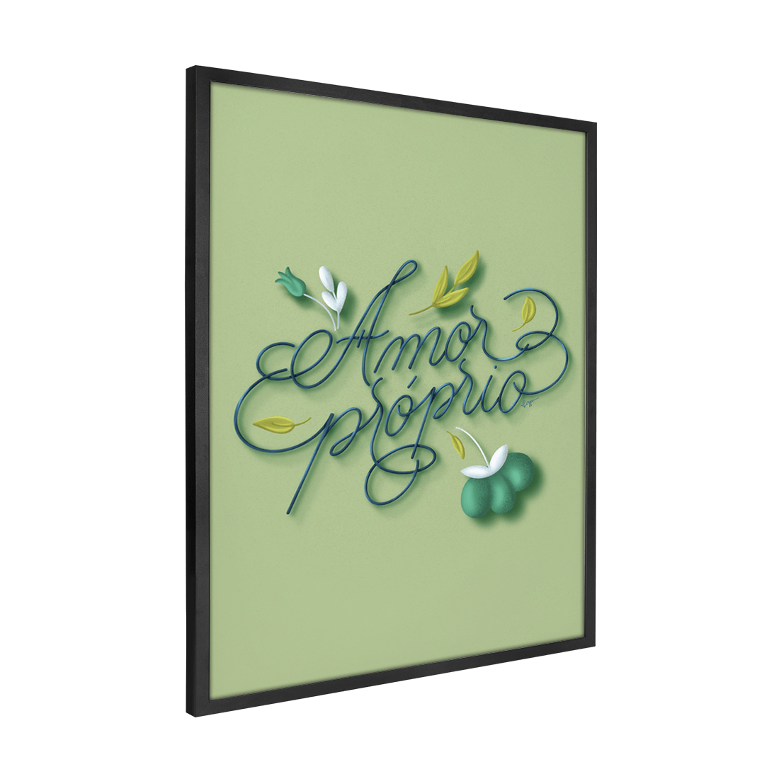 Quadro Decorativo Camila Pegado | Amor Próprio - Meu Rodapé