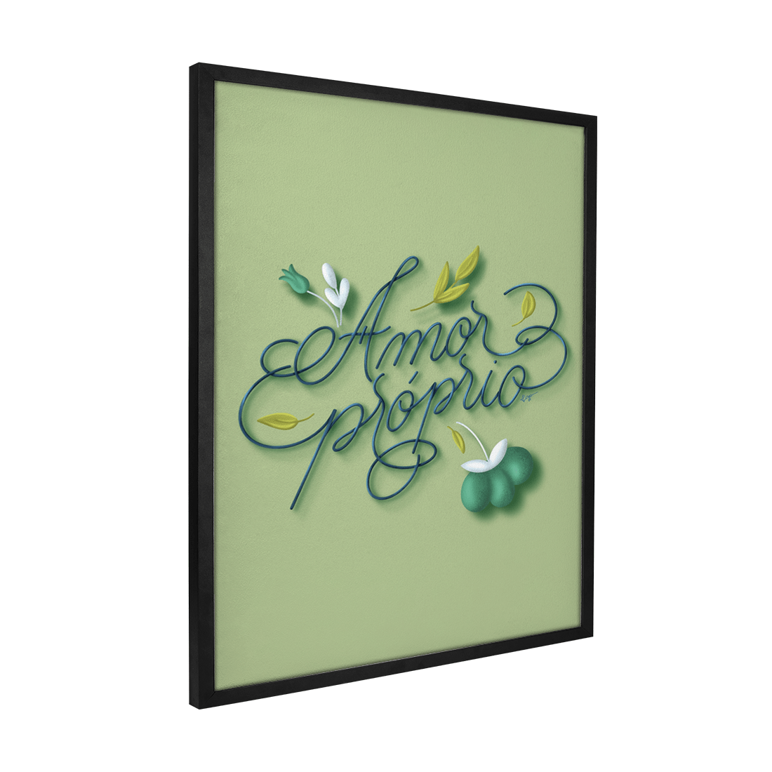 Quadro Decorativo Camila Pegado | Amor Próprio - Meu Rodapé