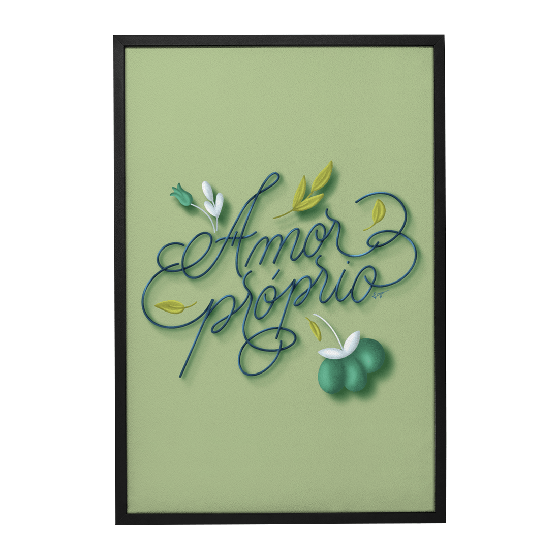 Quadro Decorativo Camila Pegado | Amor Próprio - Meu Rodapé