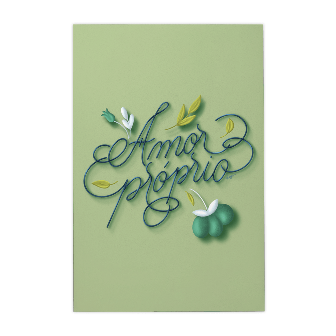 Quadro Decorativo Camila Pegado | Amor Próprio - Meu Rodapé