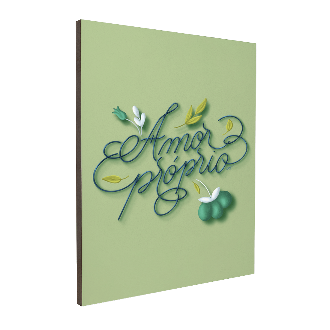 Quadro Decorativo Camila Pegado | Amor Próprio - Meu Rodapé