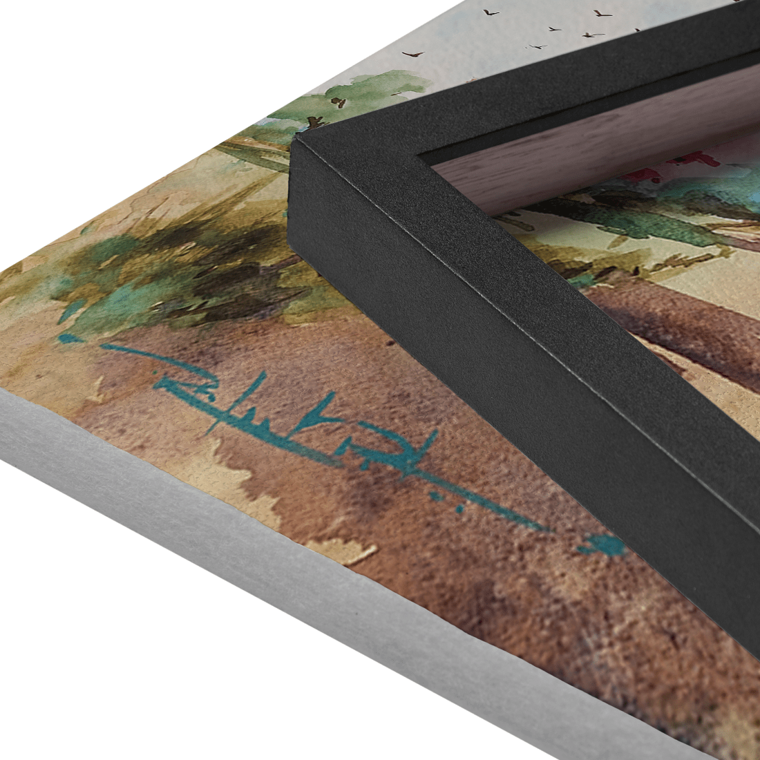 Quadro Decorativo Caminho da Flores | Rafael Pita - Meu Rodapé